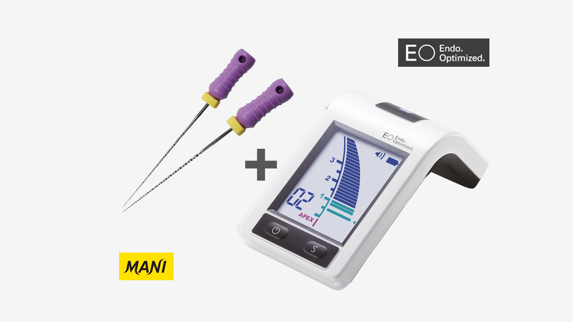 Apex Lokator Root ZX Mini und Endodontie Handfeile